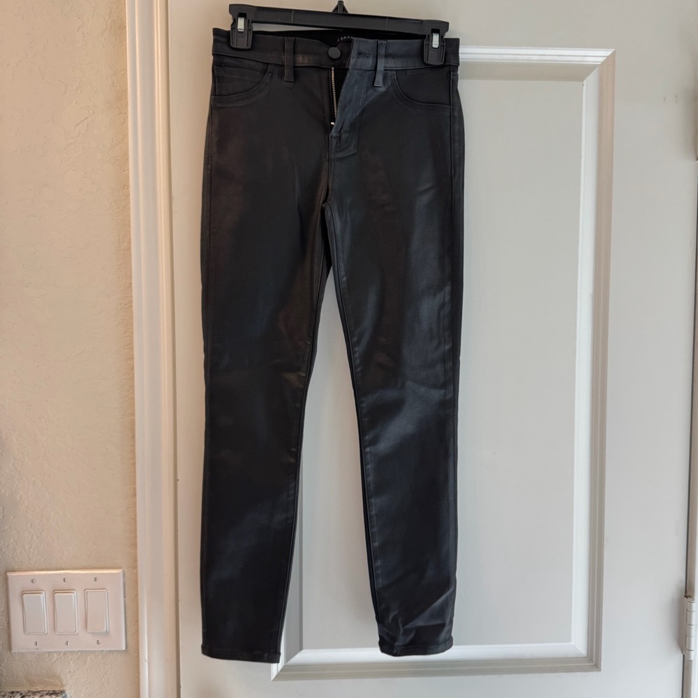 J Brand Women's Leather Skinny Jeans